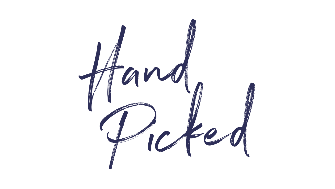 Hand drawn minimalist illustration in chalk for Sophie Cooney Runners - Hand Picked