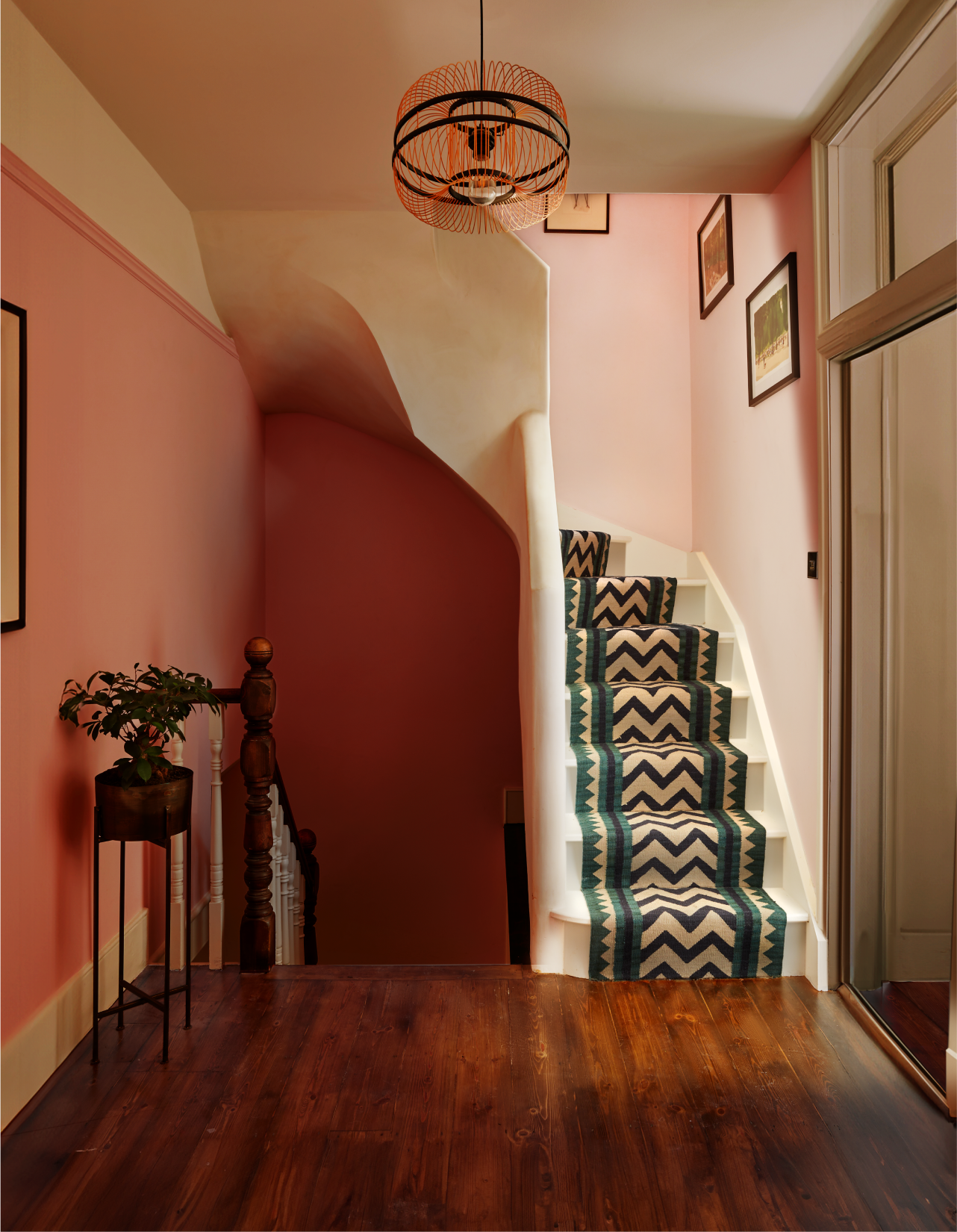Magazine stair runner by Sophie Cooney Runners