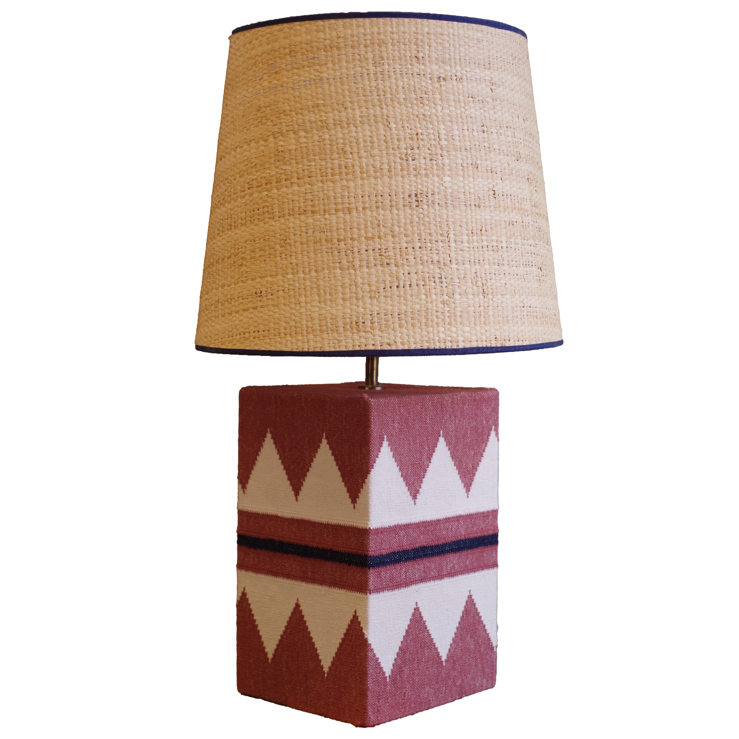Zuri Lamp red on isolated background