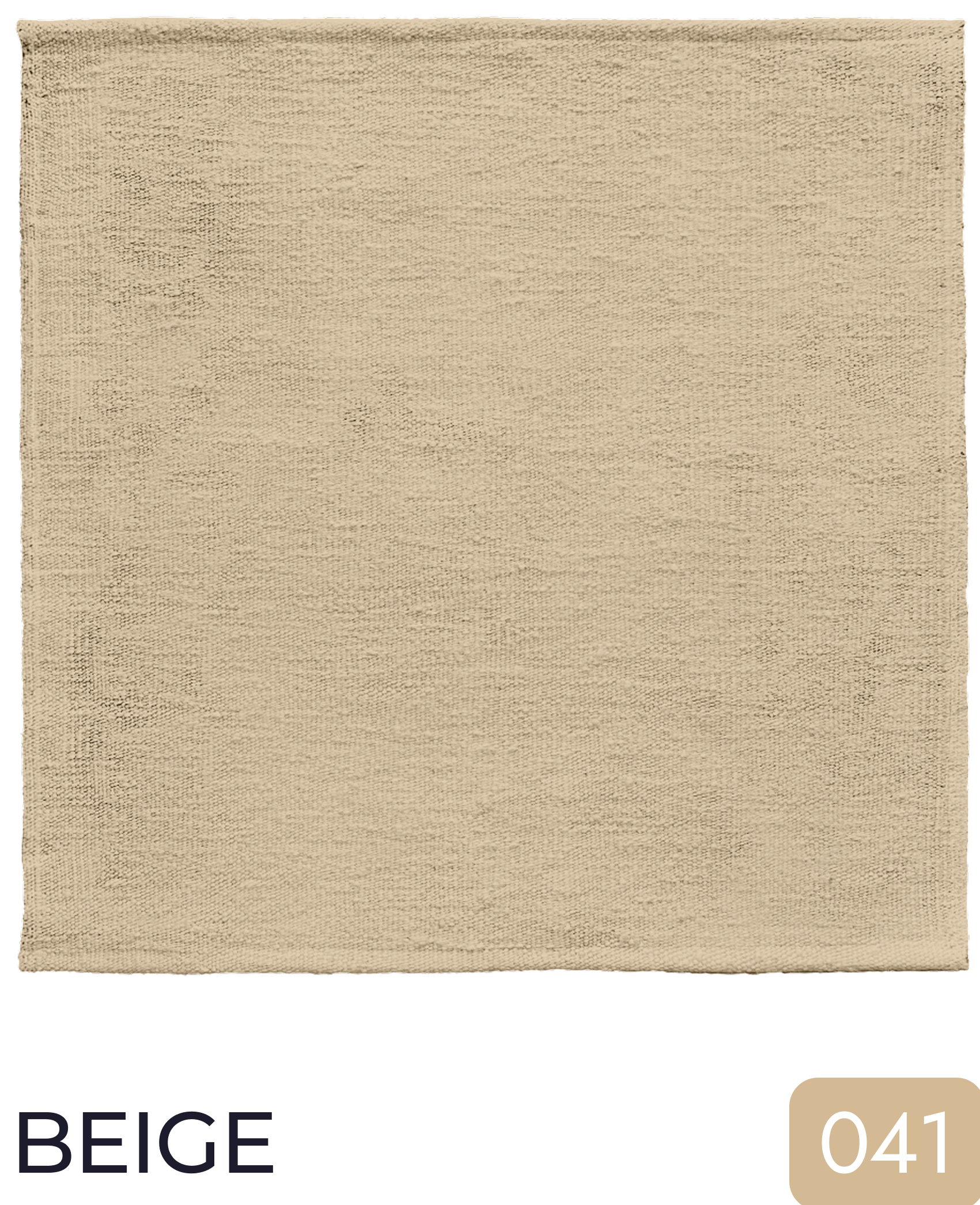 Beige 041 wool Sophie Cooney Runners colour swatch