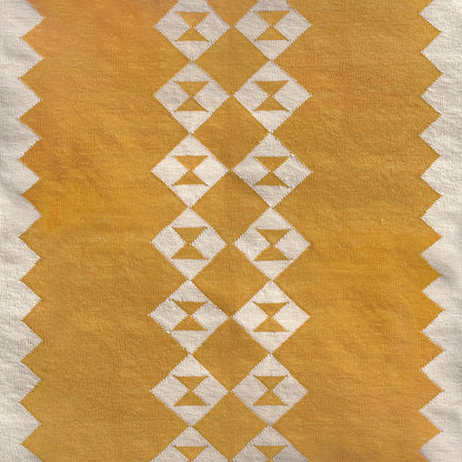 Eye Duo Yellow stair runner by Sophie Cooney Runners