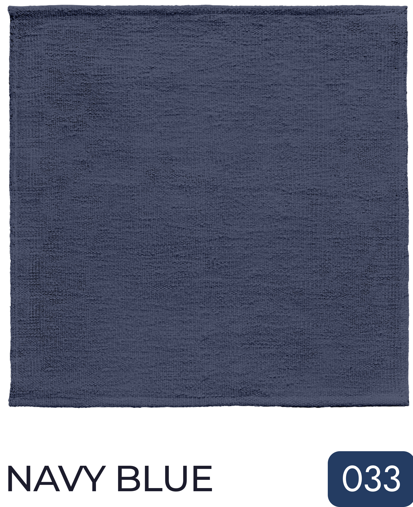 Navy Blue 033 wool Sophie Cooney Runners colour swatch