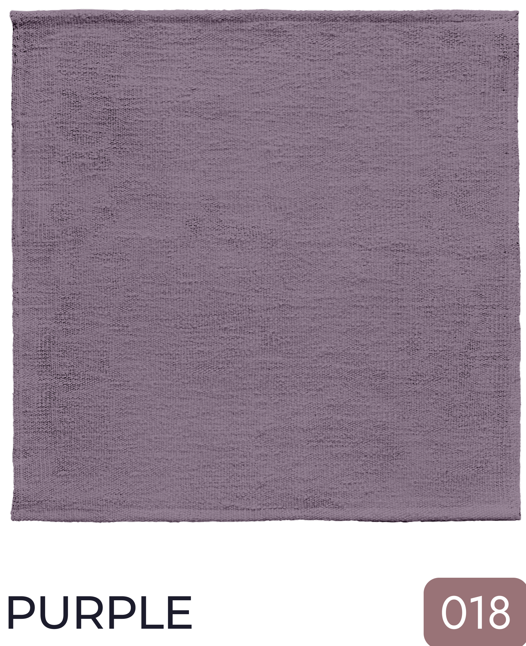 Purple 018 wool Sophie Cooney Runners colour swatch