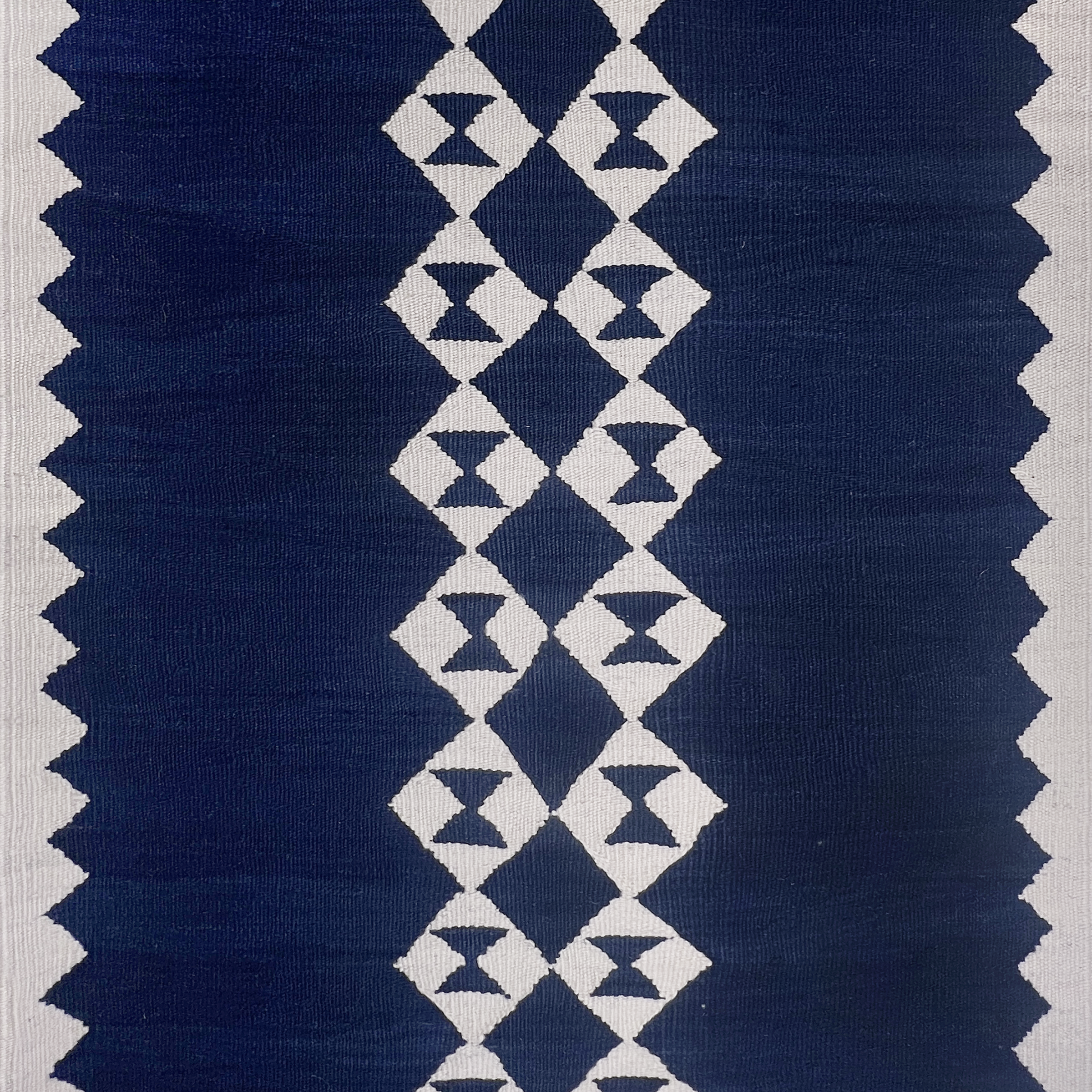 Eye Duo Navy Rug