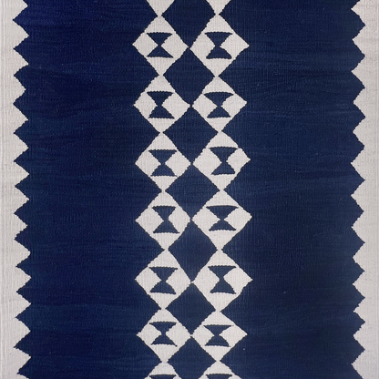 Eye Duo Navy Rug