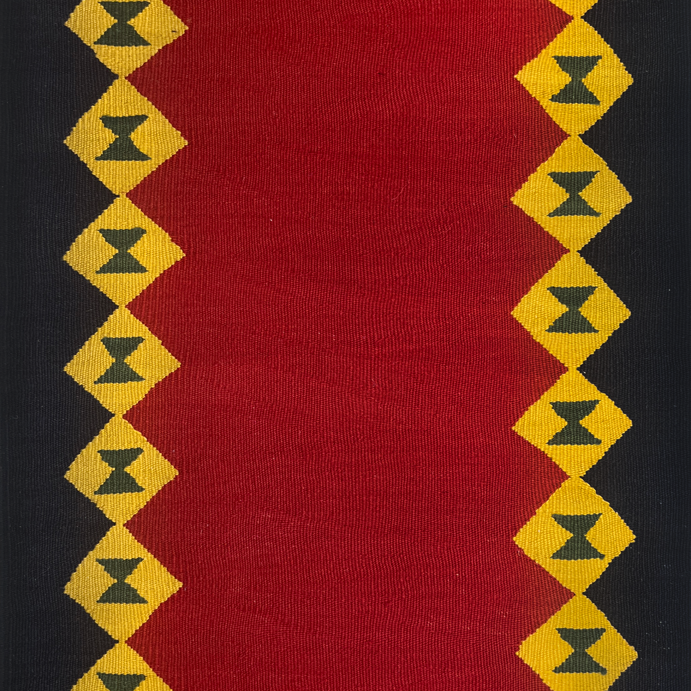 Red Via Eye Rug