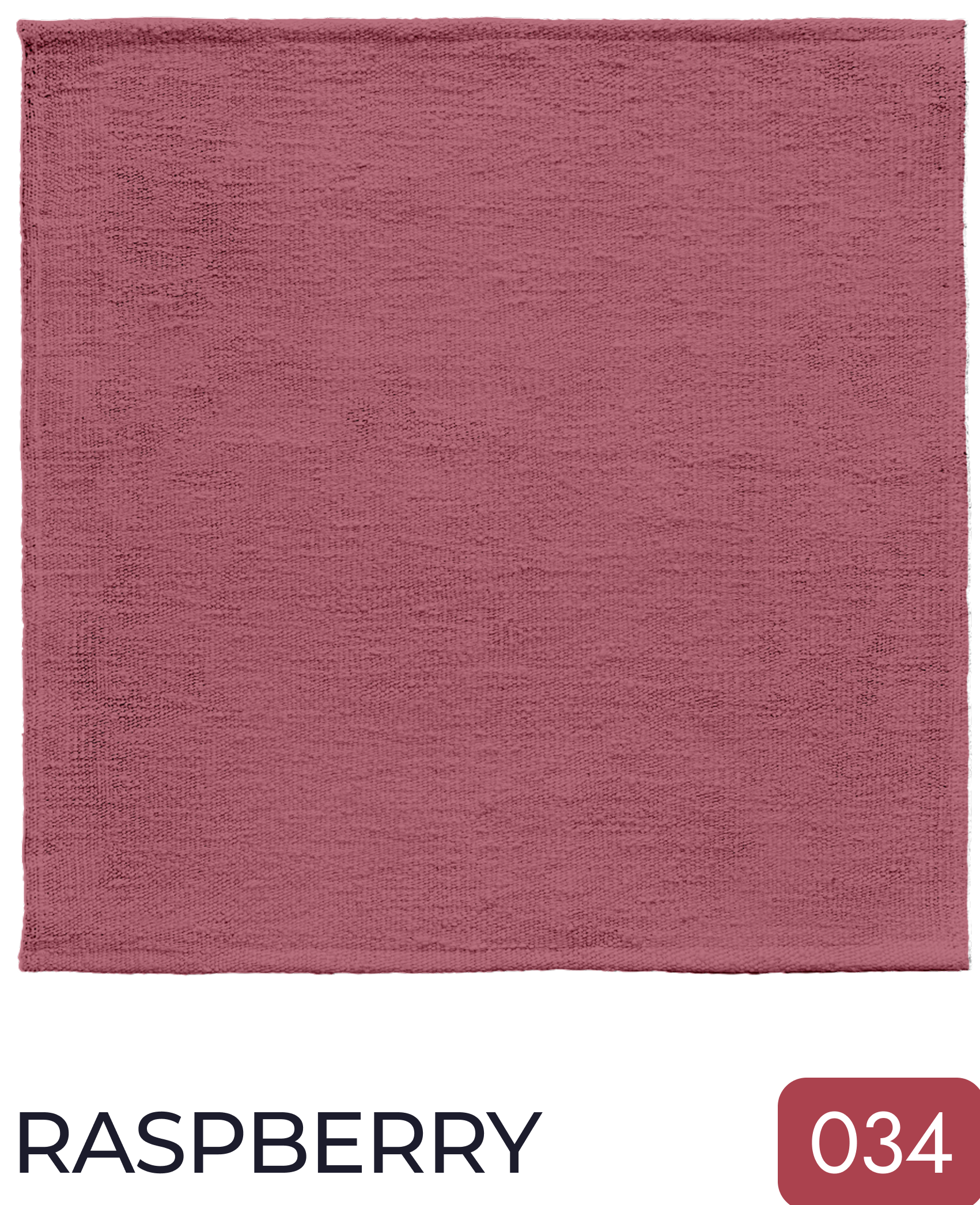 Raspberry 034 wool Sophie Cooney Runners colour swatch