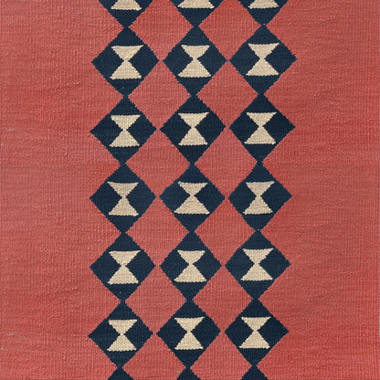 Tria Salmon wool stair runner by Sophie Cooney Runners