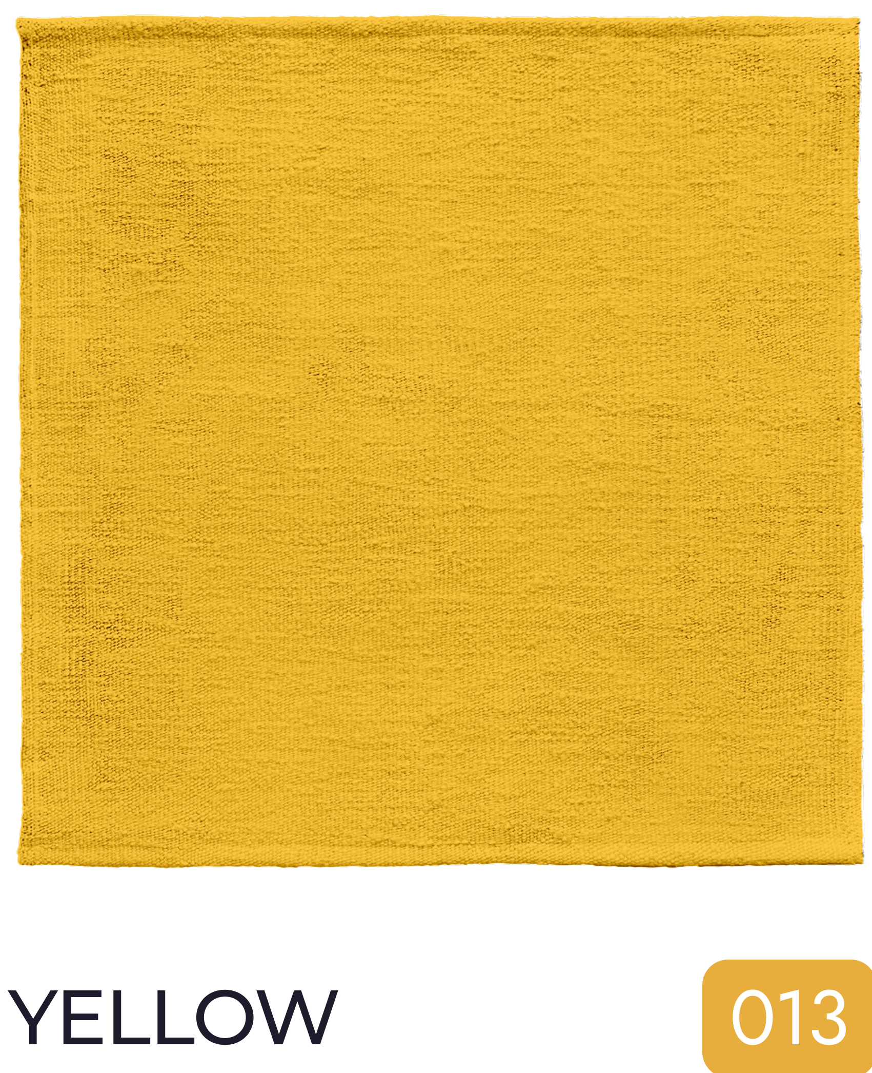 Yellow 013 wool Sophie Cooney Runners colour swatch