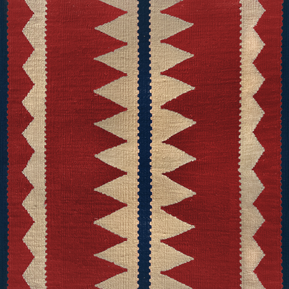 Zurianna Red wool stair runner by Sophie Cooney Runners